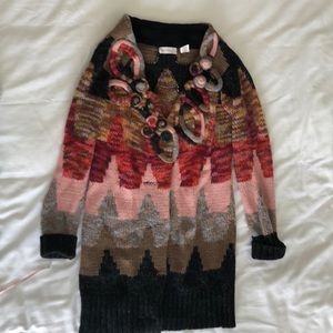 Anthropologie sweater jacket